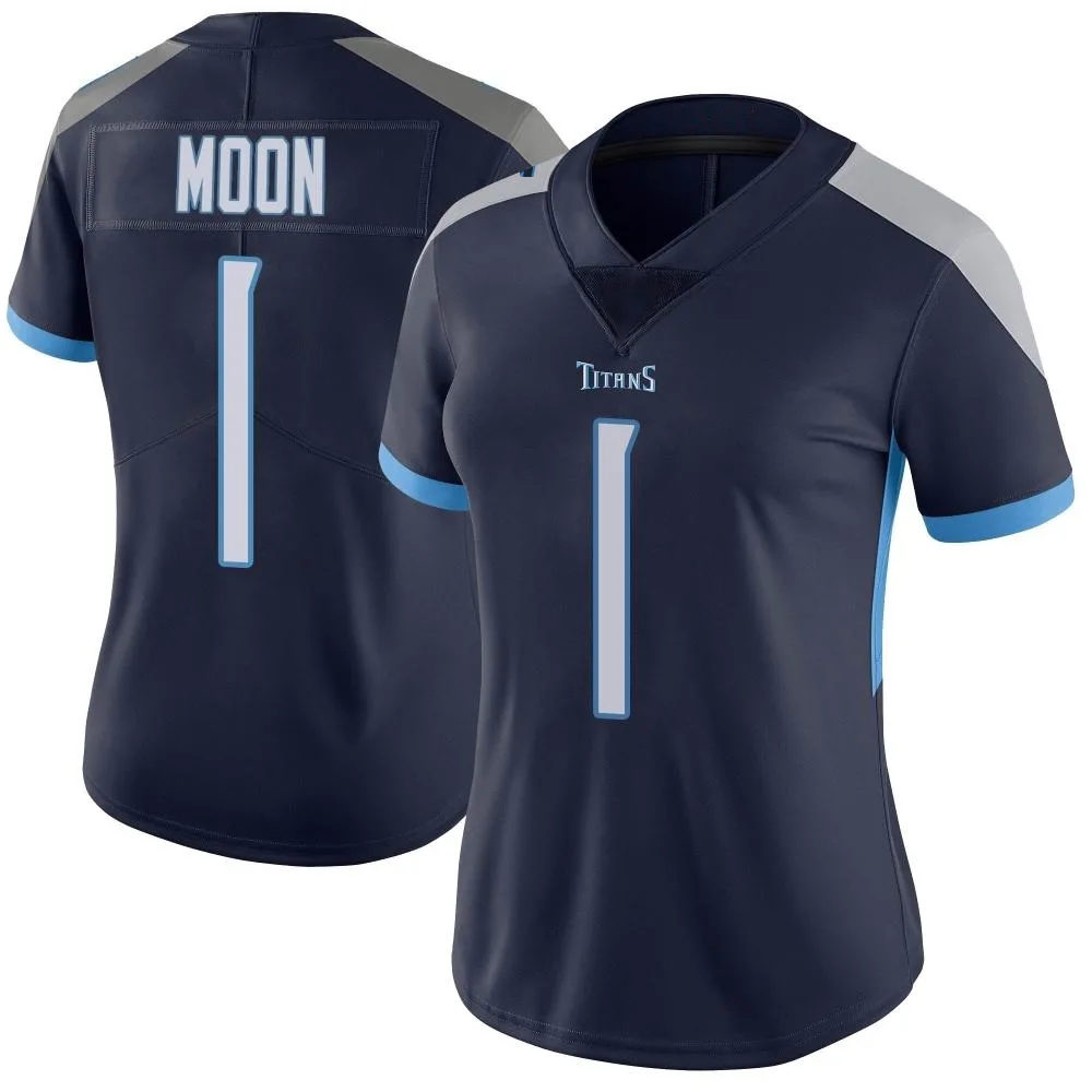 Women's Tennessee Titans Warren Moon Nike Vapor Untouchable Limited Navy Jersey Women's Tennessee Titans Warren Moon Nike Vapor Untouchable Limited Navy Jersey