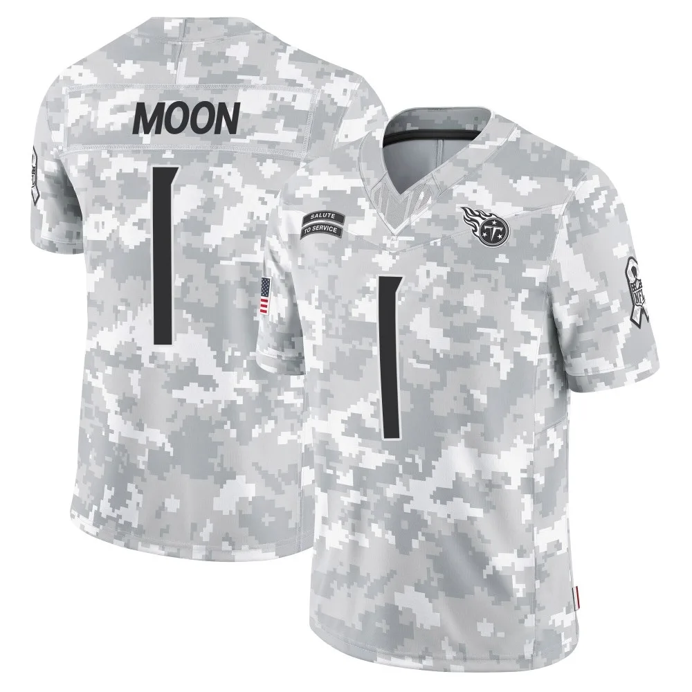 Youth Tennessee Titans Warren Moon Nike 2024 Salute to Service Limited Arctic Camo Jersey Youth Tennessee Titans Warren Moon Nike 2024 Salute to Service Limited Arctic Camo Jersey