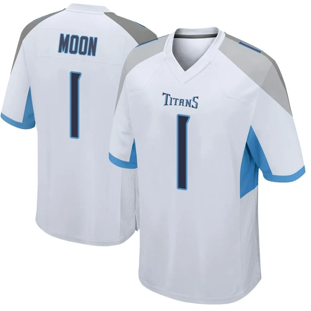 Youth Tennessee Titans Warren Moon Nike Game White Jersey Youth Tennessee Titans Warren Moon Nike Game White Jersey
