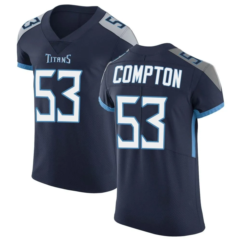 Men's Tennessee Titans Will Compton Nike Vapor Untouchable Elite Navy Jersey Men's Tennessee Titans Will Compton Nike Vapor Untouchable Elite Navy Jersey