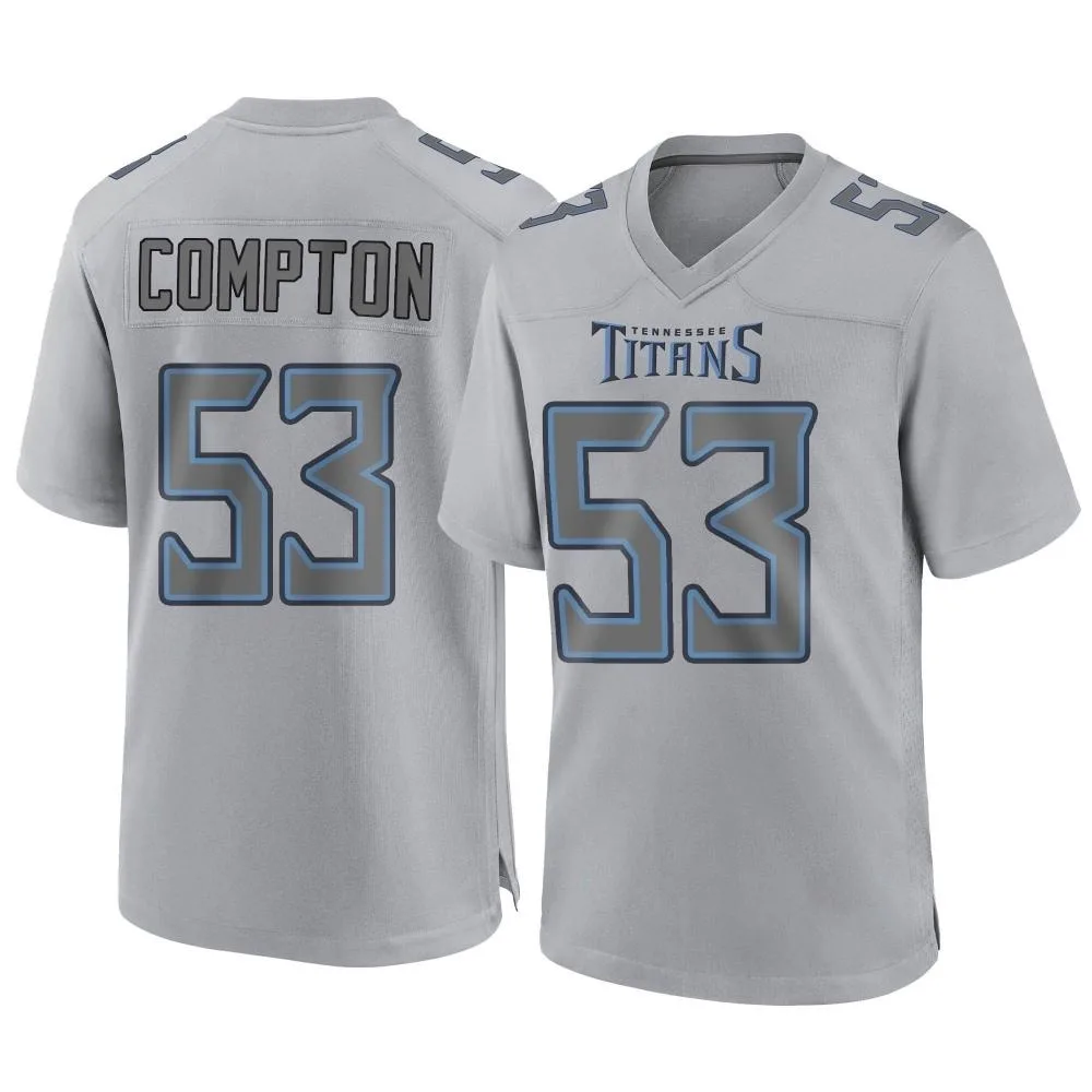 Youth Tennessee Titans Will Compton Nike Atmosphere Fashion Game Gray Jersey Youth Tennessee Titans Will Compton Nike Atmosphere Fashion Game Gray Jersey