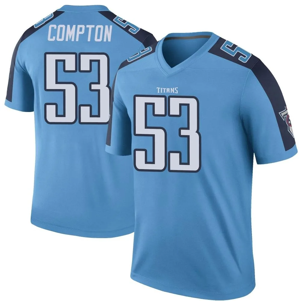 Youth Tennessee Titans Will Compton Nike Color Rush Legend Light Blue Jersey Youth Tennessee Titans Will Compton Nike Color Rush Legend Light Blue Jersey