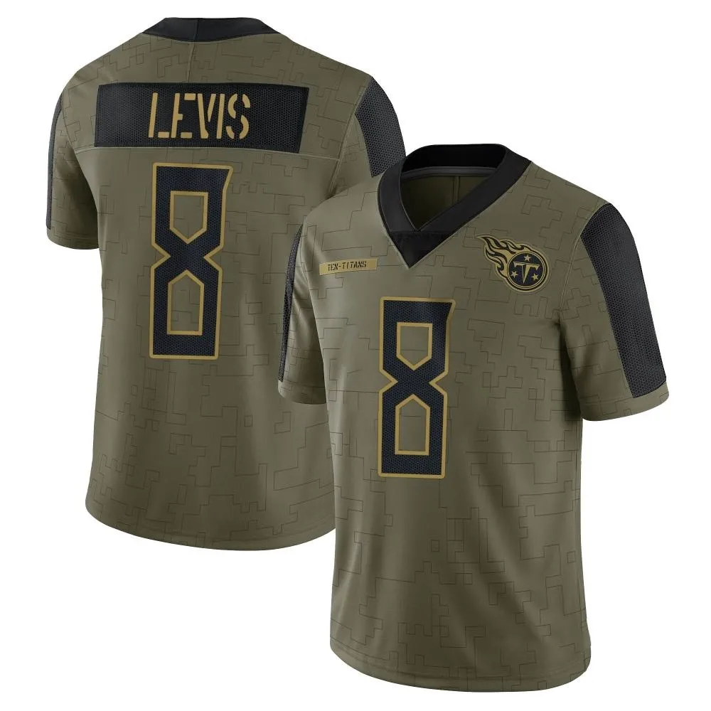 Men's Tennessee Titans Will Levis Nike 2021 Salute To Service Limited Olive Jersey Men's Tennessee Titans Will Levis Nike 2021 Salute To Service Limited Olive Jersey