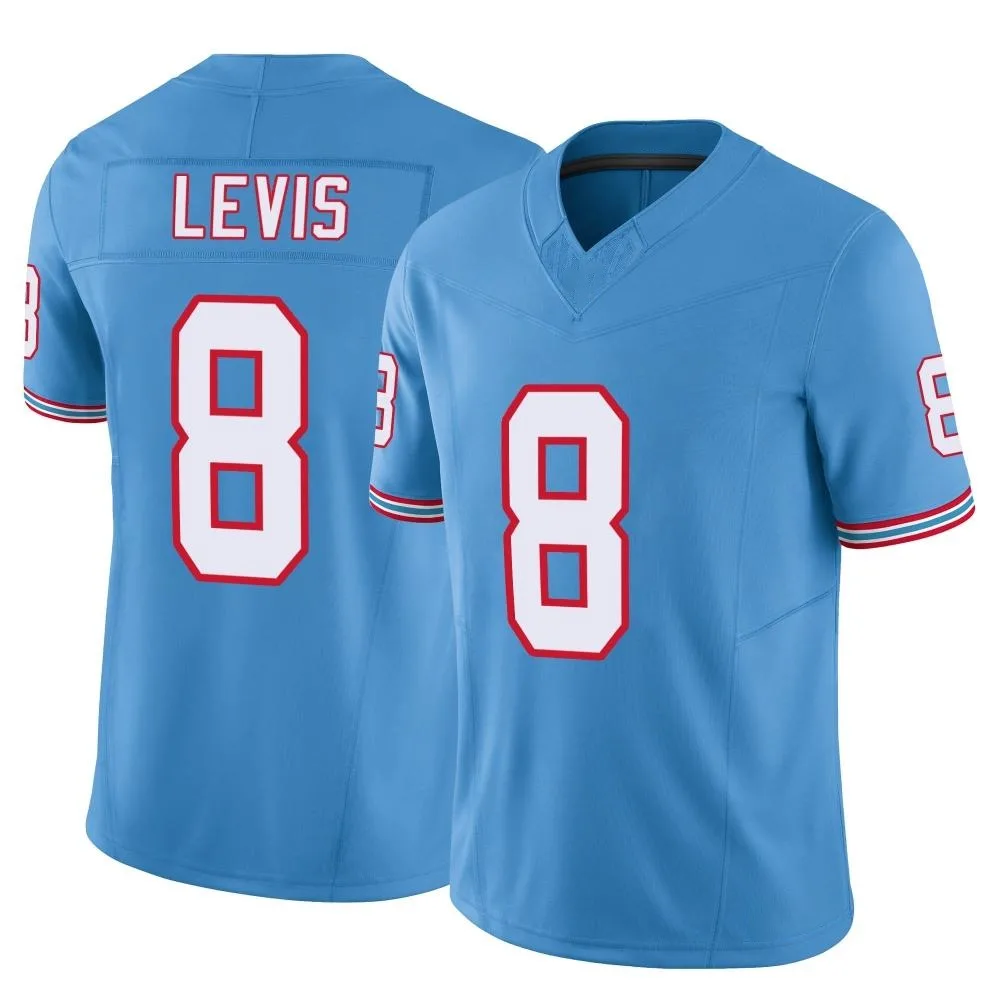 Men's Tennessee Titans Will Levis Nike Vapor F.U.S.E. Limited Light Blue Jersey Men's Tennessee Titans Will Levis Nike Vapor F.U.S.E. Limited Light Blue Jersey