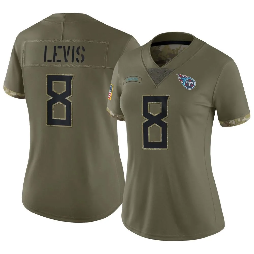 Women's Tennessee Titans Will Levis Nike 2022 Salute To Service Limited Olive Jersey Women's Tennessee Titans Will Levis Nike 2022 Salute To Service Limited Olive Jersey