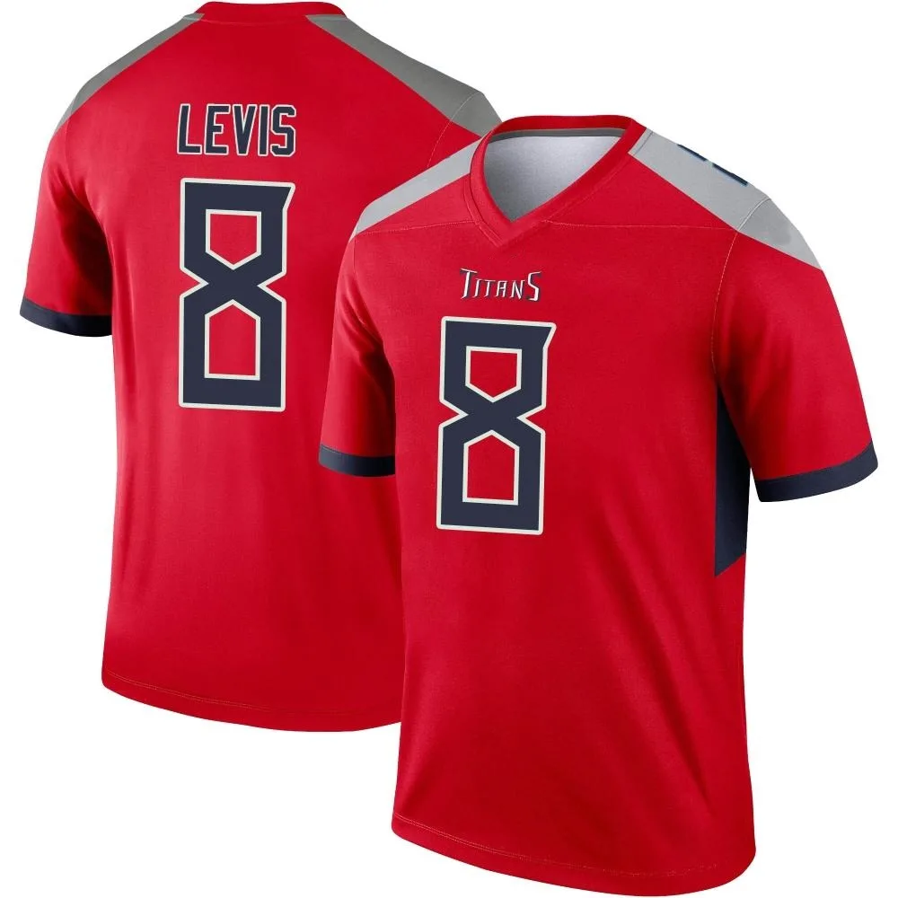 Youth Tennessee Titans Will Levis Nike Inverted Legend Red Jersey Youth Tennessee Titans Will Levis Nike Inverted Legend Red Jersey