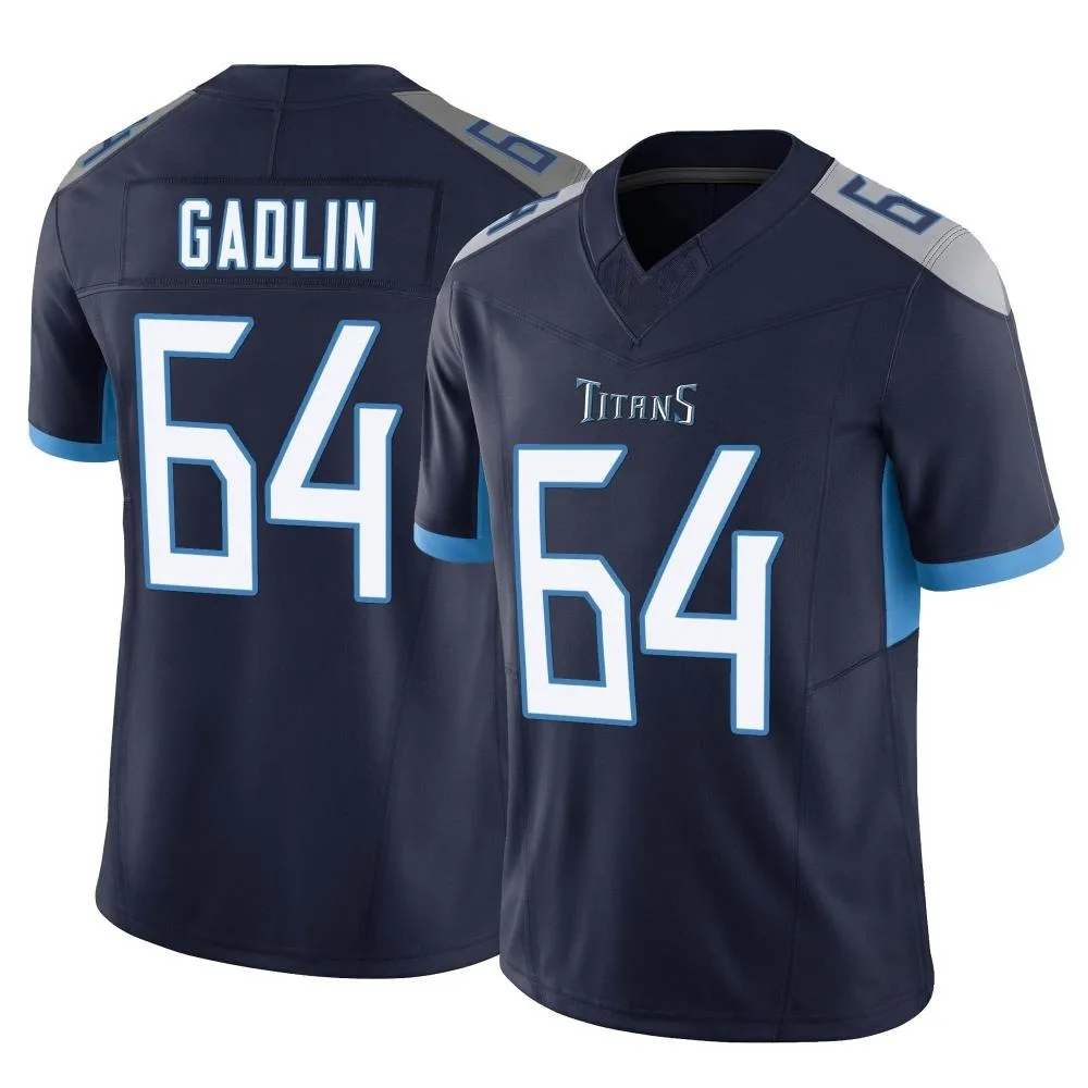 Men's Tennessee Titans X'zauvea Gadlin Nike Vapor F.U.S.E. Limited Navy Jersey Men's Tennessee Titans X'zauvea Gadlin Nike Vapor F.U.S.E. Limited Navy Jersey