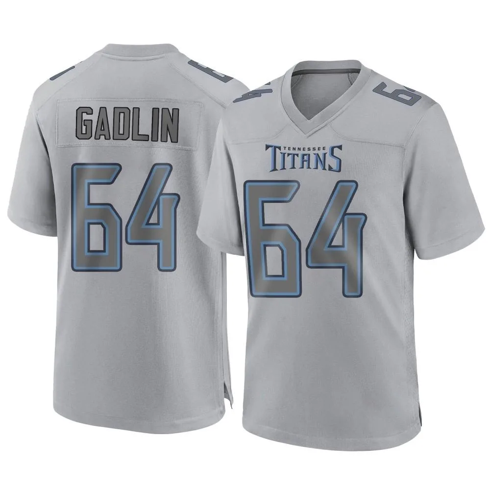 Youth Tennessee Titans X'zauvea Gadlin Nike Atmosphere Fashion Game Gray Jersey Youth Tennessee Titans X'zauvea Gadlin Nike Atmosphere Fashion Game Gray Jersey