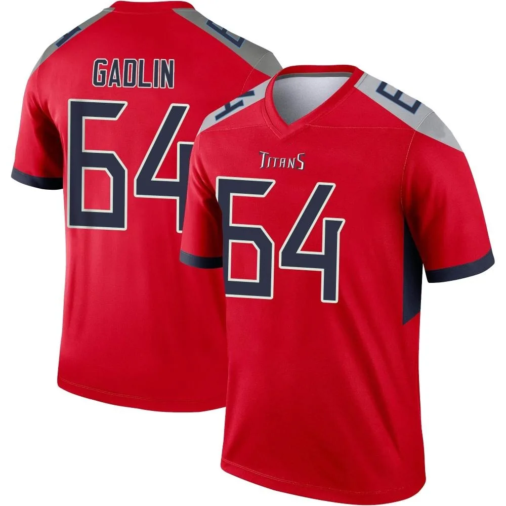 Youth Tennessee Titans X'zauvea Gadlin Nike Inverted Legend Red Jersey Youth Tennessee Titans X'zauvea Gadlin Nike Inverted Legend Red Jersey