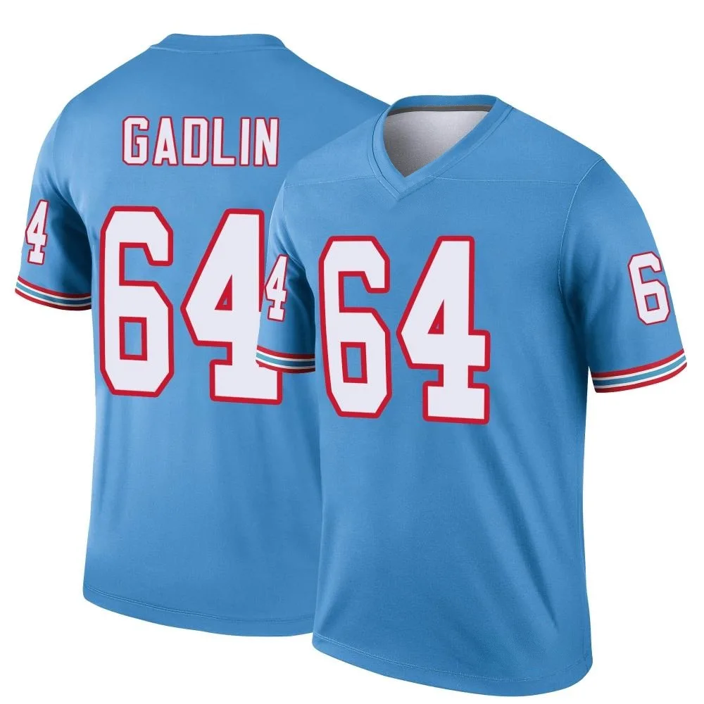 Youth Tennessee Titans X'zauvea Gadlin Nike Oilers Throwback Legend Light Blue Jersey Youth Tennessee Titans X'zauvea Gadlin Nike Oilers Throwback Legend Light Blue Jersey